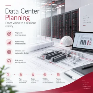 Data centre project execution from design plan to operational delivery