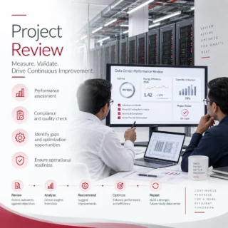 Future-ready data centre design and build process