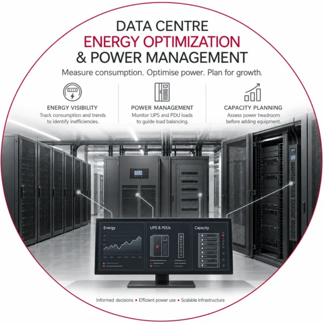 Data centre energy optimization and power management solutions